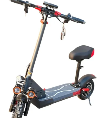 VLRA C9 electric scooter 1000W foldable high speed black design